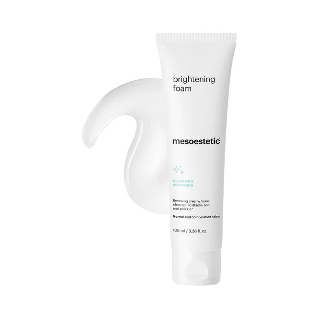 mesoestetic brightening foam
